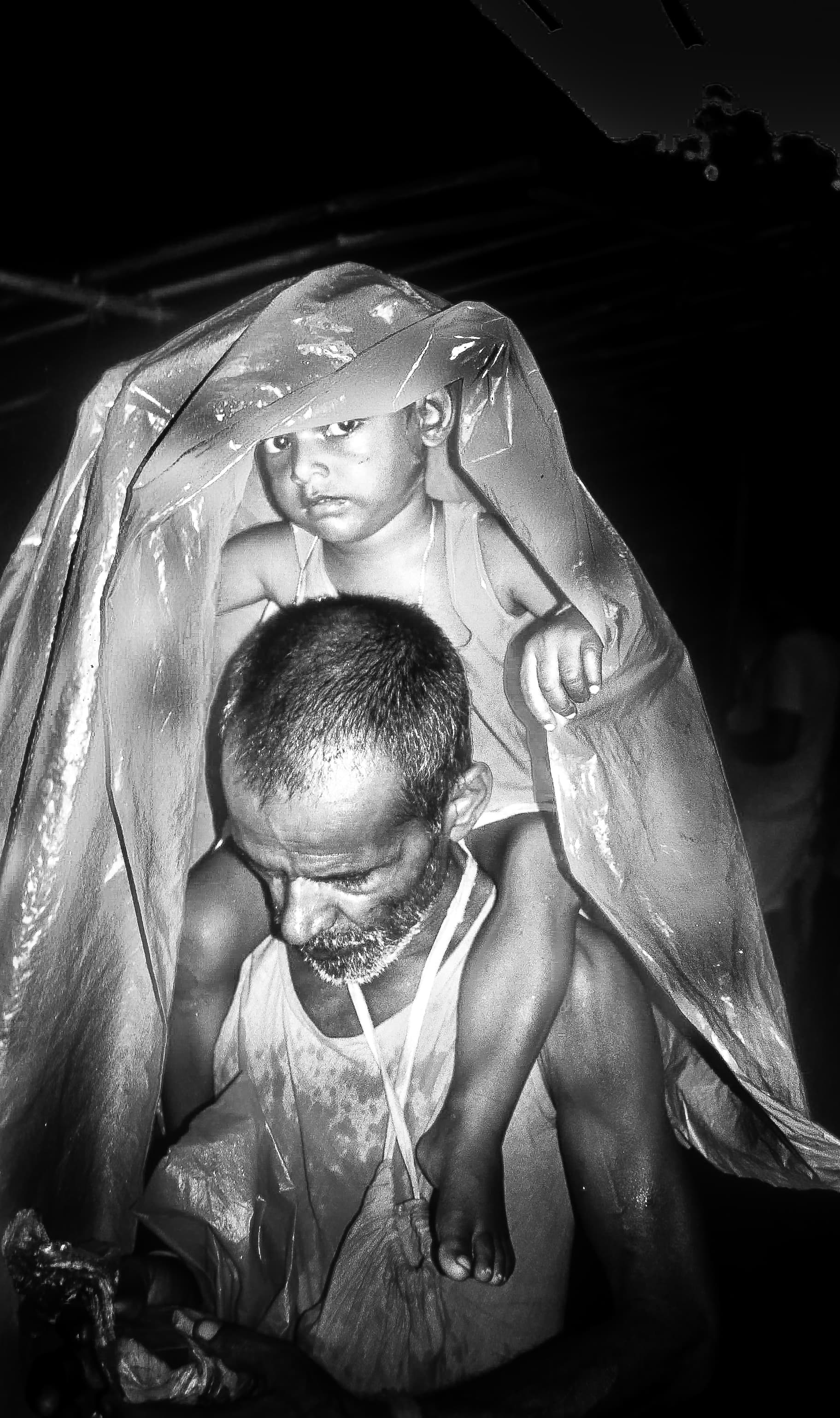 Boy and father