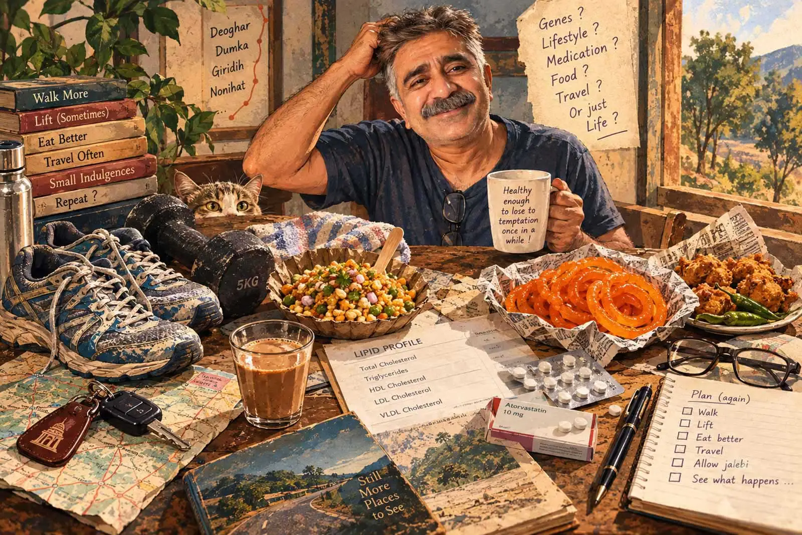 Genes, Jalebis & Cholesterol